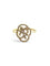 Bague Bague or jaune 18k et diamants 58 Facettes 00006401