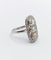 Bague 54.5 Bague marquise art deco Platine 2,25 carats diamant taille ancienne (circa 1910) 58 Facettes A06120