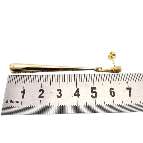 Boucles d'oreilles Boucles d'oreilles pendants en or jaune 58 Facettes