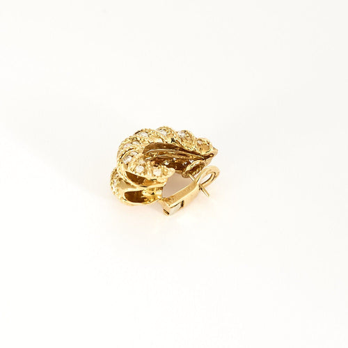 Mauboussin - Boucles d'oreilles en or jaune et diamants