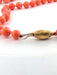 Collier Collier en or jaune et corail rose Sciacca 58 Facettes