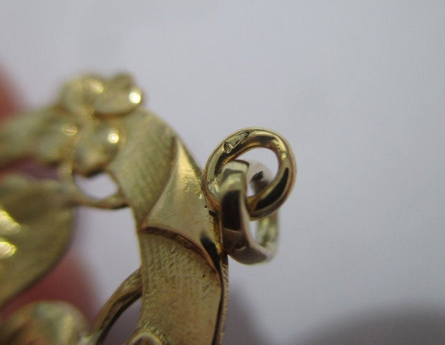 Pendentif Art Nouveau porte-bonheur