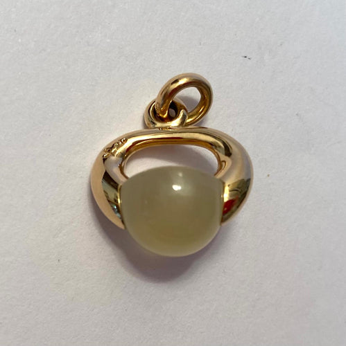 POMELLATO - Pendente Luna oro rosa e quarzo 58 Facettes