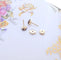 Boucles d'oreilles Boucles d'oreilles puces Quartz fumé 58 Facettes AA 1526