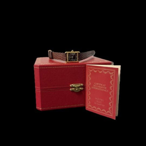 Montre Cartier Montre Tank Vermeil 58 Facettes MT42951