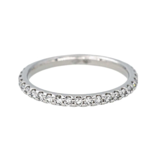 49.5 Bague Alliance  américaine Or blanc Diamant 58 Facettes 4402303CN