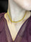 Collier Collier long ajustable « Promesse dorée » en or jaune 58 Facettes