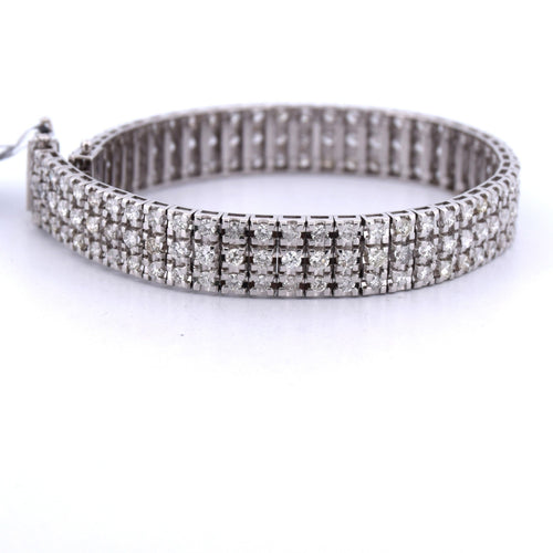 Bracelet BRACELET EN OR BLANC 18KT - 30 g 58 Facettes