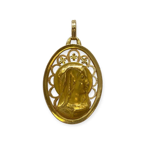 Pendentif Pendentif Vierge Marie or jaune 58 Facettes 330087900