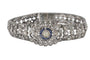 Bracelet Bracelet ancien d'époque Art Déco, richement serti de pierres précieuses 58 Facettes 10685