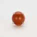 Bague 54.5 Bague or blanc spessartite 58 Facettes 32600142