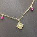CAMPANILLA Necklace in Gold and Ruby 58 Facettes D361157SP