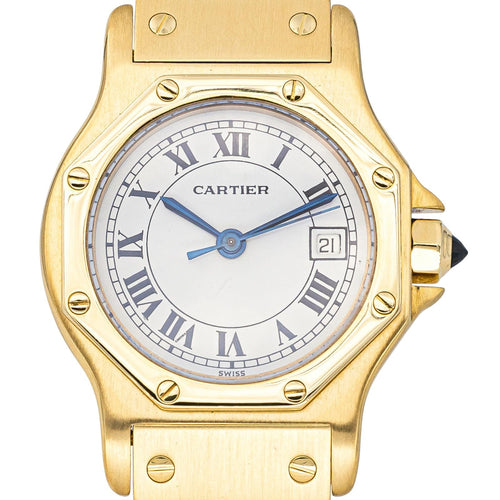 Montre Cartier Montre Santos Or jaune 58 Facettes 4404004CN