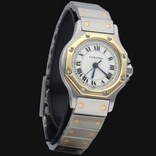 Montre Cartier Montre Santos Octagon 58 Facettes MT41415