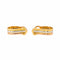 Boucles d'oreilles Cartier Boucles d'oreilles C Or jaune, Or rose, Or blanc 58 Facettes 4379243RV