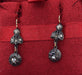 Boucles d'oreilles Boucles d'oreilles anciennes de l'époque victorienne 58 Facettes