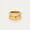 Bague CARTIER - "bambou" bague or jaune et diamants 58 Facettes