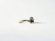 Bague 50 Bague Toi et Moi or jaune - Diamant et saphir 58 Facettes