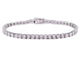 Bracelet Bracelet tennis en or blanc avec diamants 58 Facettes 2021