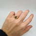 Bague 60.5 Chevalière or jaune, onyx et diamant ancien 58 Facettes