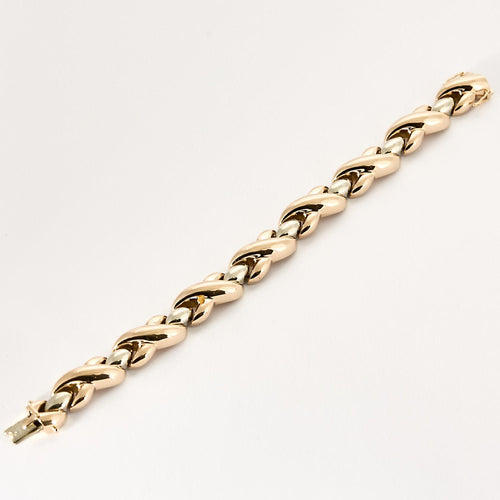 Bracelet Cartier Bracelet en  trois ors 58 Facettes B250656