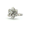 Bague 54 Bague multis diamants en or blanc 18 carats 58 Facettes