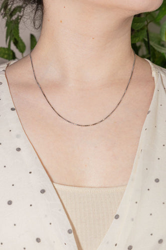 Collier Collier Maille venitienne Or blanc 58 Facettes 3884962CN