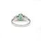 Bague 51 Bague - Or blanc, Diamants & Emeraude 58 Facettes 250111R