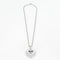 Collier Collier cœur or blanc et diamants 58 Facettes