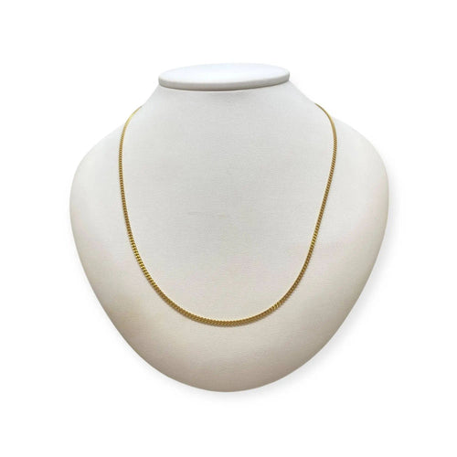 Collier Chaîne maille gourmette 52cm en or jaune 750 58 Facettes 330088268