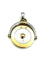 Pendentif BVLGARI. Pendentif vintage or et acier 58 Facettes