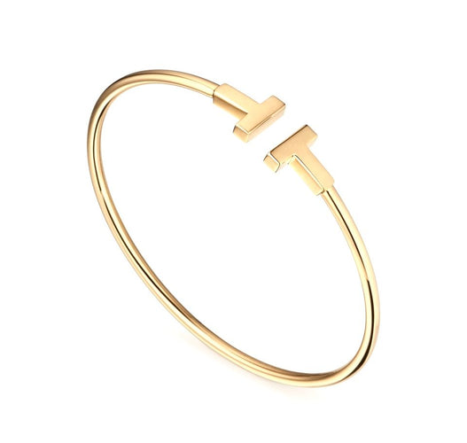 Bracelet jonc Tiffany & Co en or jaune 18 carats