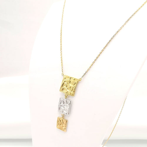 Collier Collier 3 ors 58 Facettes