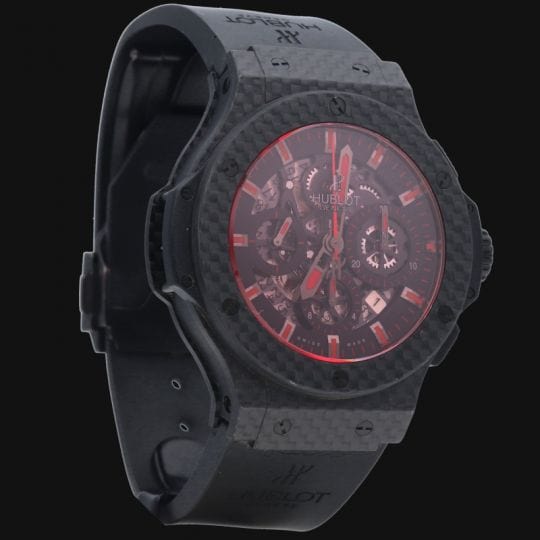 Montre Hublot Montre Big Bang Aero Bang Red Magic 44 Chronograph 58 Facettes MT40204