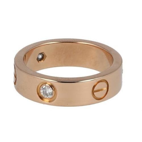 Bague 53 Cartier Bague Cartier Collection "Love" Avec Diamants 58 Facettes 5011