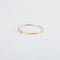 Bracelet Bracelet Jonc or rose diamants 58 Facettes