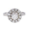 Bague 54 Bague Marguerite  Or blanc, Platine Diamant 58 Facettes 4226565CN
