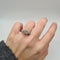 Bague 54 Bague or blanc, platine, diamants taille ancienne 58 Facettes