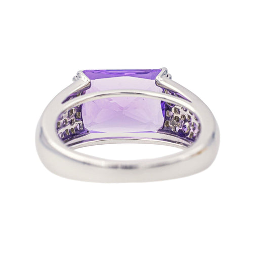 Bague 56 Mauboussin Bague Ma princesse d'amour  Or blanc Améthyste, Diamant 58 Facettes 4198264CN