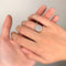 Bague 52 Bague Marguerite - Platine & Diamants 58 Facettes 250358R