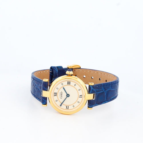Cartier Must Vendôme - Gold circle dial - SM
