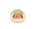 Bague Bague en or rose sertie de diamants de 2,50 carats 58 Facettes 13621
