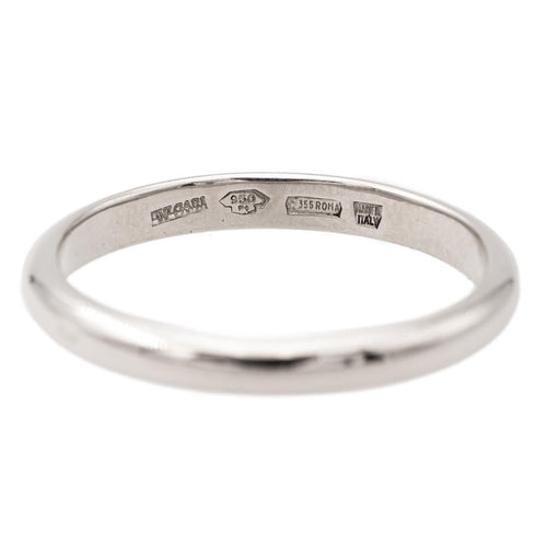 Bague 55 Bulgari Bague Alliance Fedi Platine 58 Facettes 2379377CN