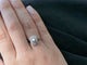 Bague 51 Bague d'époque Art Déco Diamants 58 Facettes