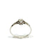 Bague 62.5 Solitaire en platine et diamants 58 Facettes