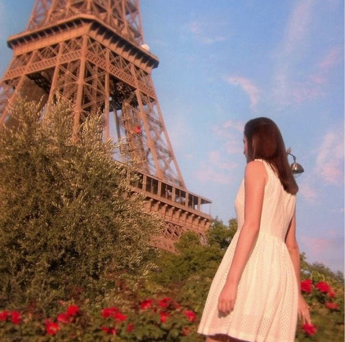 Bague 53.5 TOURNAIRE Paris - Bague French Kiss or blanc, topaze bleue. 58 Facettes 123577.08