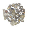 Broche Opulence du Vieux Monde : Broche baroque en diamant taille rose vers 1680 58 Facettes 22027-0087
