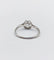 Bague 49 Bague solitaire art deco Platine diamant taille ancienne coussin 0.60 carat (circa 1920) 58 Facettes A06196