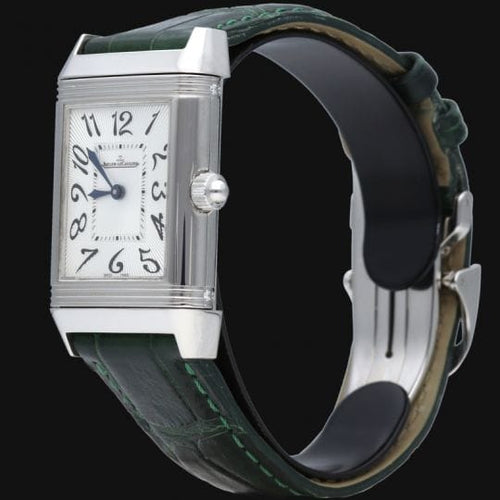 Montre Jaeger Lecoultre Montre Reverso Classic Medium Duetto 58 Facettes MT44186