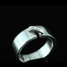 Bague 52 CHAUMET - Bague lien or blanc 58 Facettes A1583